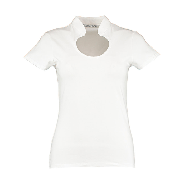 Kustom Kit | Ladies regular fit t-shirt with keyhole neckline